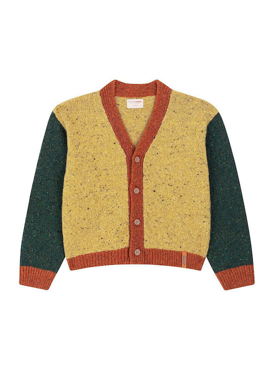 Kids Knitted Multicolour Cardigan