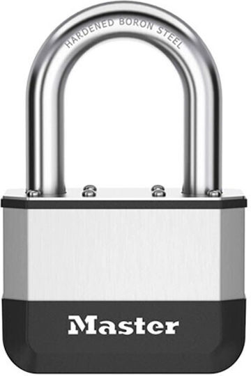 Master Lock Lacăt din oțel tip potcoavă cu cheie 67mm