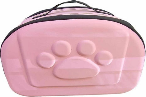 Pawcare Hundetragetasche Für Hundetransport Rosa M40xH30xB20cm