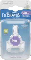 Dr. Brown's Silicone Bottle Teats for 9+ Months...