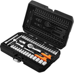 Neo Tools Ratchet with Sockets 1/4" 38 Pieces Neo Tools Ratchet with Sockets 1/4" 38 Pieces