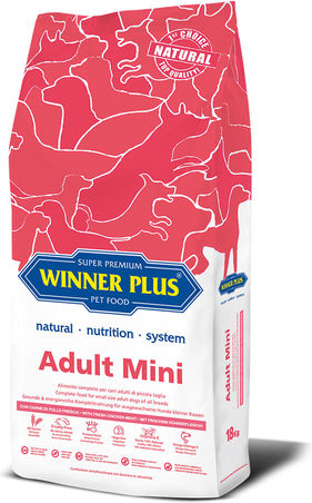 Winner Plus 3kg Dry Dog Food for Adult Dogs of Small Breeds