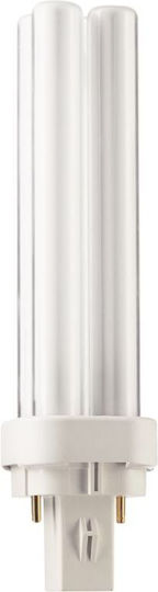 Philips Philips Leuchtstofflampe Für G24d-1 Sockel Mit Warmes Weiß Licht 13W