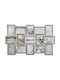 Atmosphera Multi 15-Position Plastic Picture Frame With Grey Frame 15 Pieces