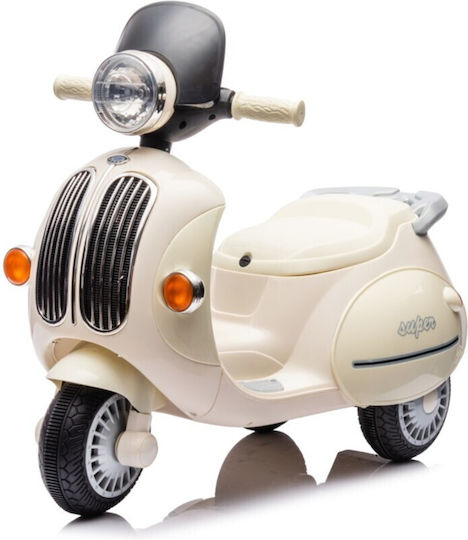 Kinder Elektromotorrad Hurry Elektrisch 6 Volt Beiges Für 2+ Jahre