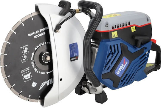 Dedra με Δίσκο Διαμέτρου 123mm και Ταχύτητα 9500rpm 3500W
