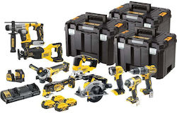 DEWALT DCK1012P4T Σετ 10 Εργαλείων Μπαταρίας
