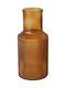 Boltze Decorative Glass Vase Yellow Φ9.9xH22cm