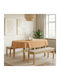 vidaXL Beige Tischdecke 160x220cm