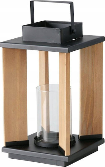 Boltze Metallische Schwarze Laterne 16.2x16.2x28cm