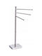 Zeller Wandhalterung Mit Schrauben 86x45cm Silber