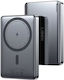Lisen L601 Pro MagSafe Qi2 Power Bank 10000mAh 27W mit USB-C Ausgangsanschlüsse Grau