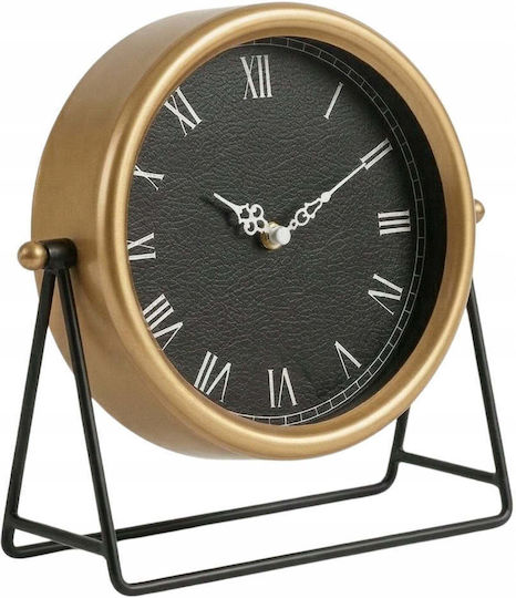 Edaxo Αναλογικό Μεταλλικό Χρυσό Ø21cm Edaxo Αναλογικό Μεταλλικό Χρυσό Ø21cm