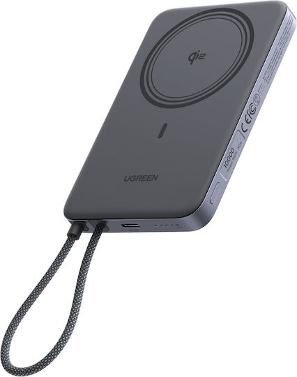 Ugreen PB570 MagSafe Qi2 Външна батерия 10000mAh 30W Черна
