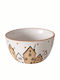 Boltze Керамичен Многоцветен Салатник 15x15см