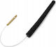 Maximex Metallic Cleaning Brush with Handle for Radiator Black
