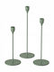 Boltze Suport De Lumânări Metalic Verde 33x33x10 Cm