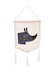 Home&Styling Collection Kinderwanddekoration Hängende Tiere 70x37cm