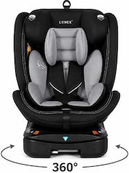 ForAll Lunex Столче за кола с Isofix Черен 0-36 кг