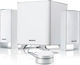 Microlab Компютърни говорители 2.1 с Мощност 40W Бели