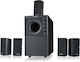 Microlab Microlab X3BT Ασύρματα Ηχεία Υπολογιστή 5.1 με Bluetooth και Ισχύ 175W Μαύρα