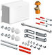 Kpl Standard Fix Aqua System Kit De Montaj 50