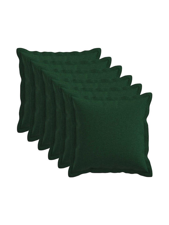vidaXL Houten Sofa Cushion Dark Green 45x45cm