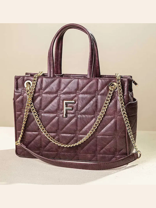 Fragola Women's Handbag Shoulder Crossbody Burg...