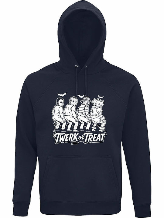 Bio-Baumwolle Unisex Kapuzenpulli Twerk Treat H...