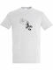 T-shirt Unisex " Music Is My Medicine Free Therapy " Ash