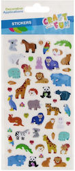 Craft with Fun Стикери Puffy 51 части