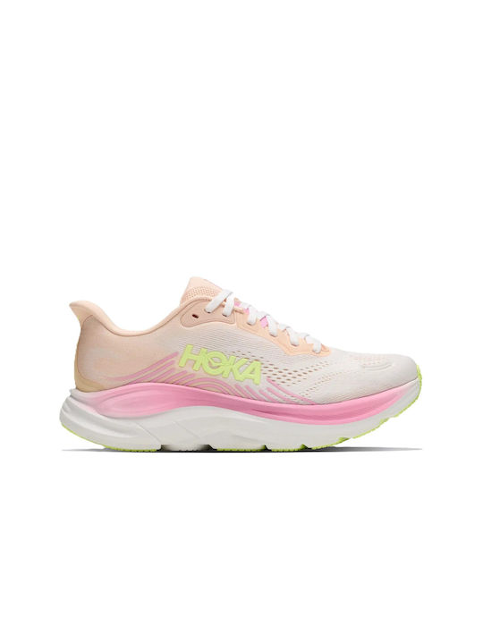 HOKA Clifton 11 Women's Running Tangerine Glow / White