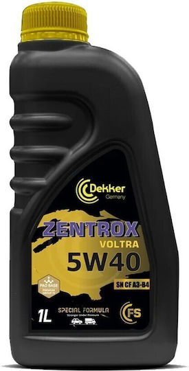 DEKKER Zentrox Voltra Автомобилно масло 5W-40 1lt 11701