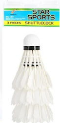 Mega Creative Badminton Shuttlecocks 3 Pieces