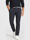 Men's Chino Trousers Loose Fit Dark Navy