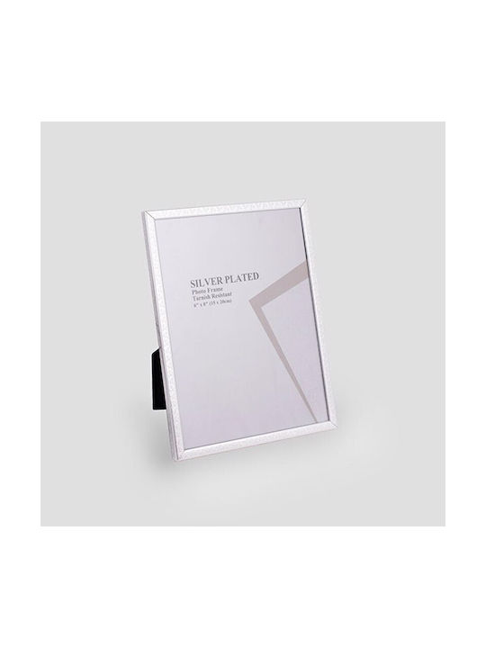 Metallic Photo Frame With Silver Frame