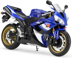 Welly Yamaha Yzf-r1 2008 Model Motocicletă Scara 1:10 Albastru
