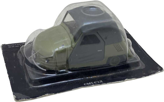 Smz S-1l 3-wheel Model Green Gray 1/43