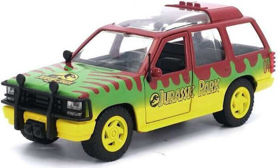 Ford Explorer Jurassic Park Mașină de jucărie la scară 1:32 Multicolor