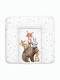 Ceba Baby Weiche Wickelauflage aus Kunststoff Forest Friends 72x75cm
