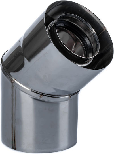 Spiroflex Тръба с Двойна Стена Turbo 60/100mm Ъгъл 15 Градуса N-series