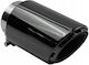 Mtuning Auspuff-Endstück Typ: 53 101mm Eingang 76mm Schwarz Chrom