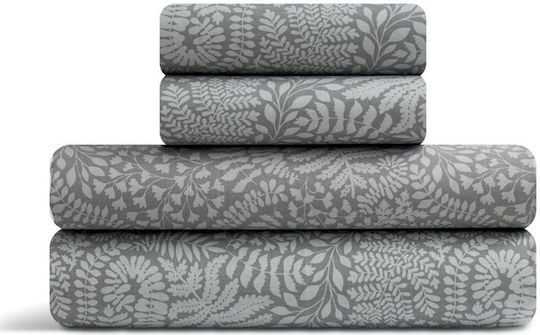 Lino Home Beliz Module Cearceafuri De Pat Single 170x260 Cm Gri 3 Bucăți Lino Home Beliz Module Cearceafuri De Pat Single 170x260 Cm Gri 3 Bucăți