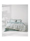 Kentia Marita Bed Sheet Set King Size 270x270cm Green-multi (4 Pieces)