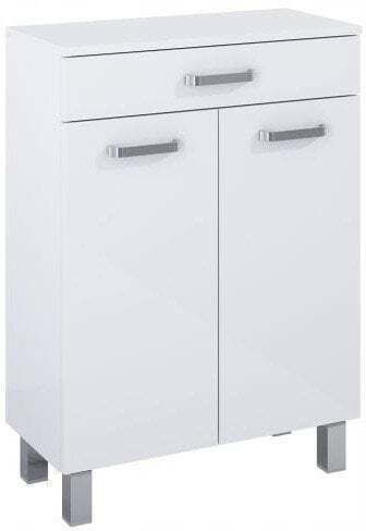Μπουφές Ξύλινος με Συρτάρια Λευκό 60x30x84.1cm Μπουφές Ξύλινος με Συρτάρια Λευκό 60x30x84.1cm