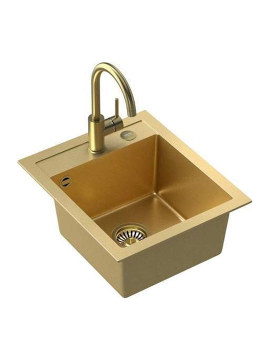 Steiner Johnny Drop-In Inox Küchenspüle mit Was...