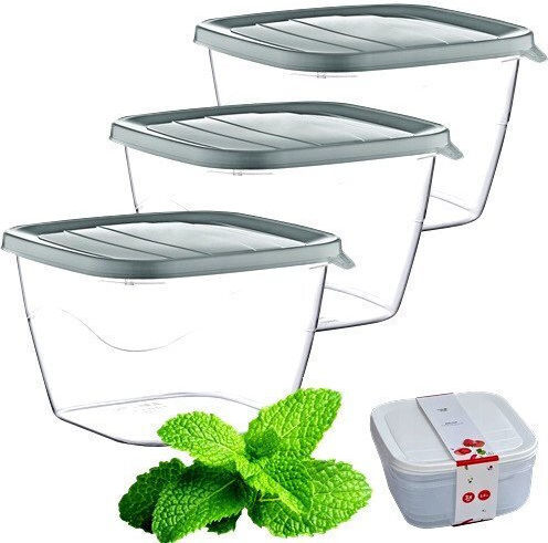 Katex Kunststoff Mittagsbox Braun 2.8lt