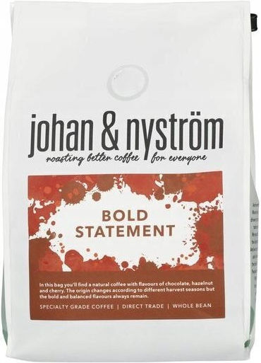 Johan & Nyström Cafea cu filtru Arabica Ciocolată în Boabe 250gr