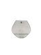 Dekorative Vase Kristall Transparent 16x20xH6.5cm