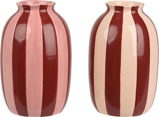 Beauty Home Decorative Ceramic Vase Diameter 13.6xHeight 21cm